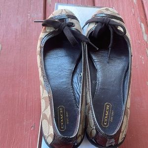 Shoes coach size 8 beautiful like new